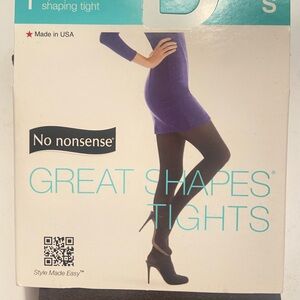 Thick Expresso Brown Tights-No Nonsense Shaping Tights